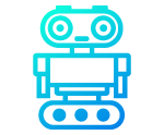 Icone: Promover soluciones accesibles a través de la Robótica Educativa, creación y distribución de metodologías innovadoras para el nuevo modelo educacional, a fin de suplir las limitaciones de la enseñanza tradicional pautado por la acumulación de datos e información. Las innovaciones metodológicas poseen contenidos que auxilian en la formación de niños y jóvenes, dando lugar a la educación por competencias y estimulando las habilidades del estudiante.